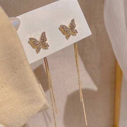 Schmetterling Ohringe aus hochwertigem Material