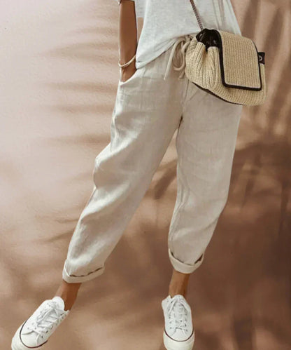 Frankie | Damen Leinenhosen