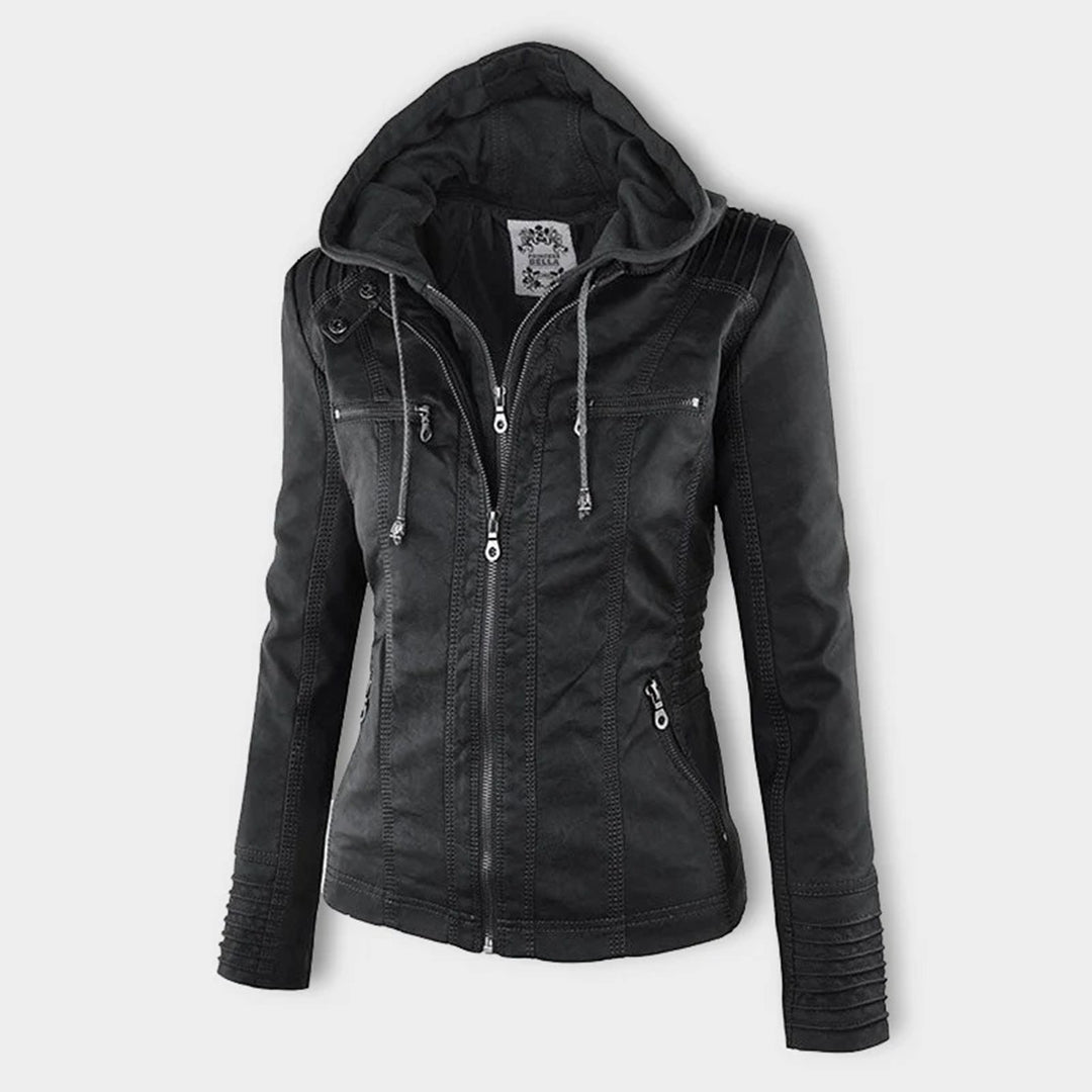 Monika | Robuste und elegante Lederjacke
