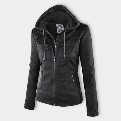 Monika | Robuste und elegante Lederjacke