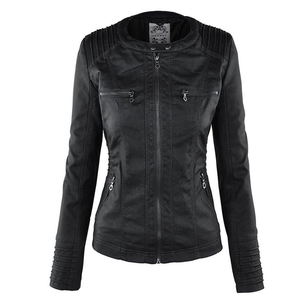 Monika | Robuste und elegante Lederjacke