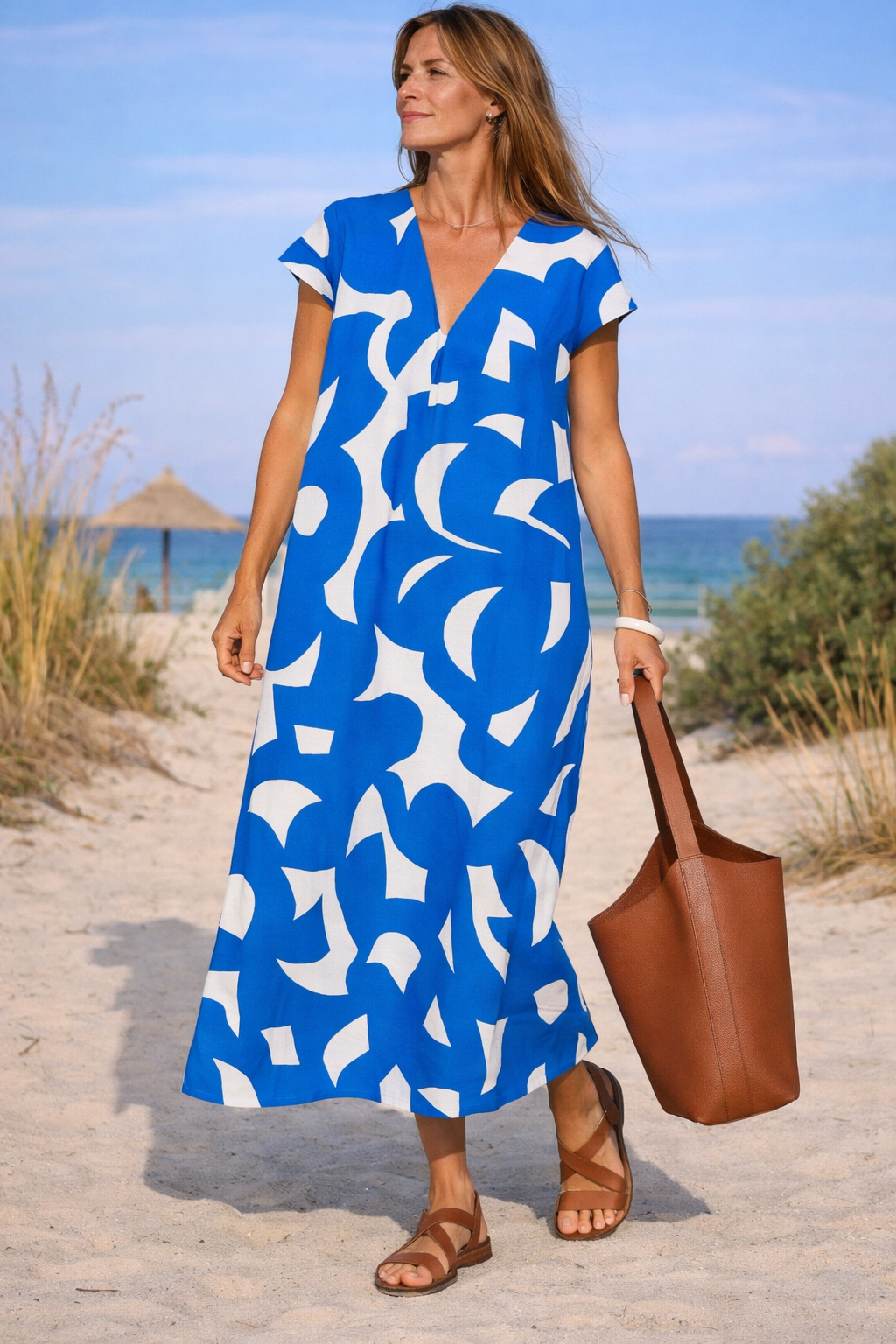 VIVIENNE | Tamara - Maxikleid mit Print