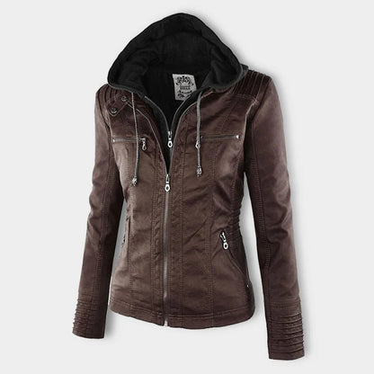 Monika | Robuste und elegante Lederjacke
