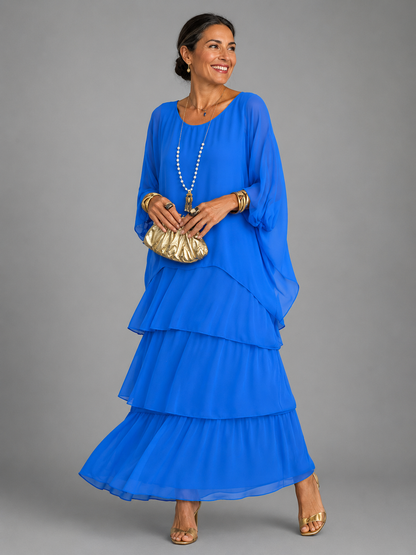 Lara™ | Elegantes Fließendes Maxikleid