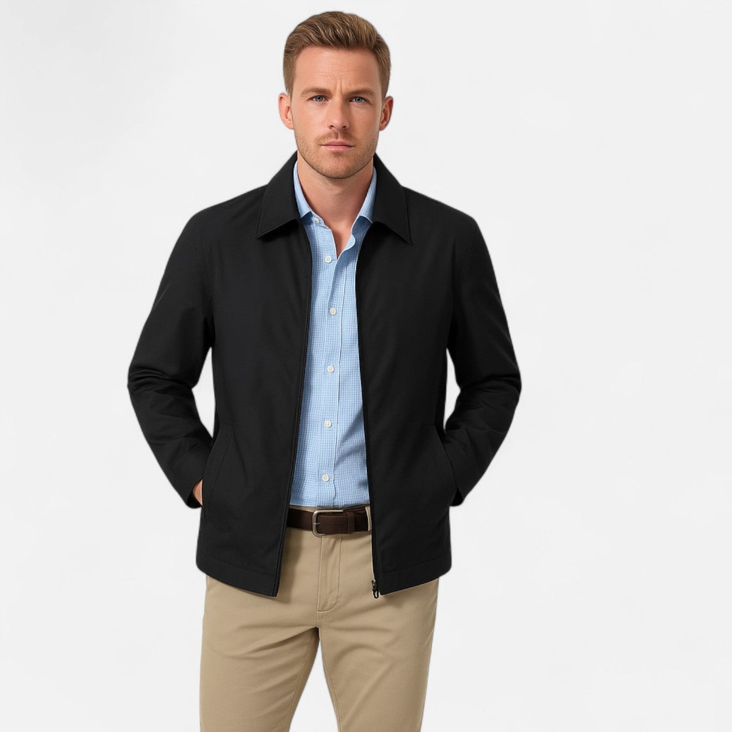 AlpenNord™ | Leichte Jacke – Herren Smart Casual Oberbekleidung für vielseitiges Schichten