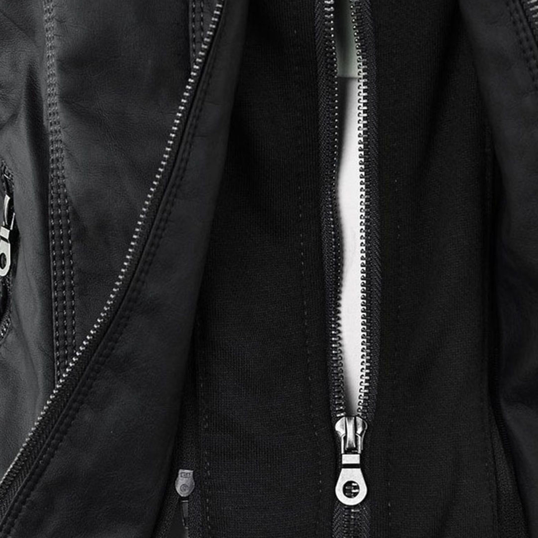 Monika | Robuste und elegante Lederjacke