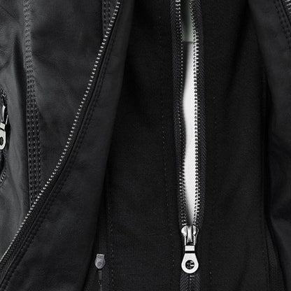 Monika | Robuste und elegante Lederjacke