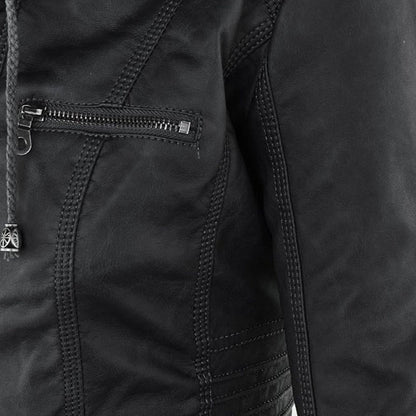 Monika | Robuste und elegante Lederjacke