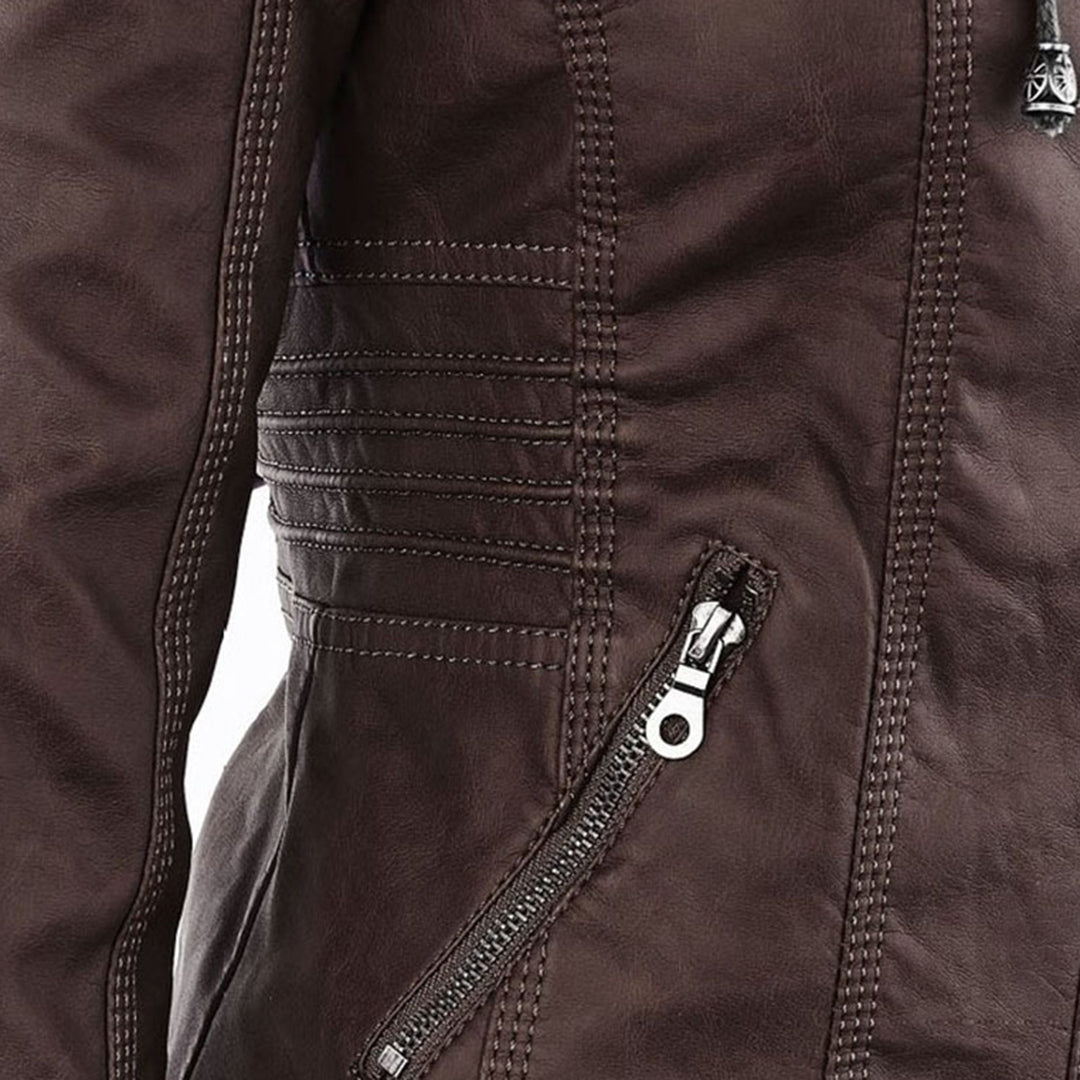 Monika | Robuste und elegante Lederjacke