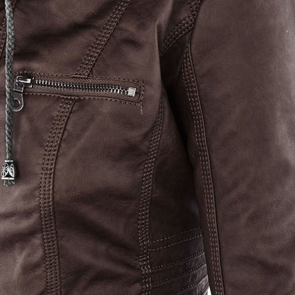 Monika | Robuste und elegante Lederjacke