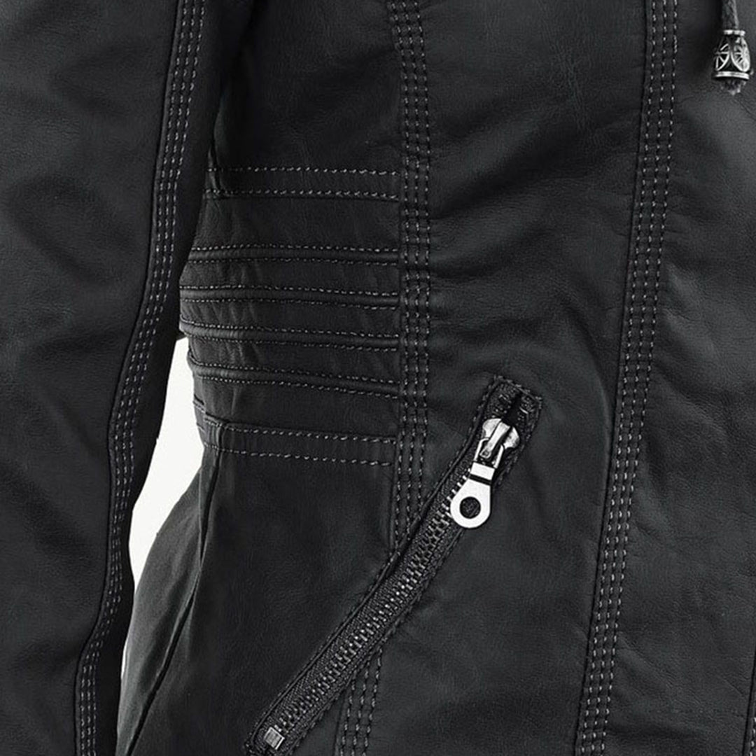 Monika | Robuste und elegante Lederjacke