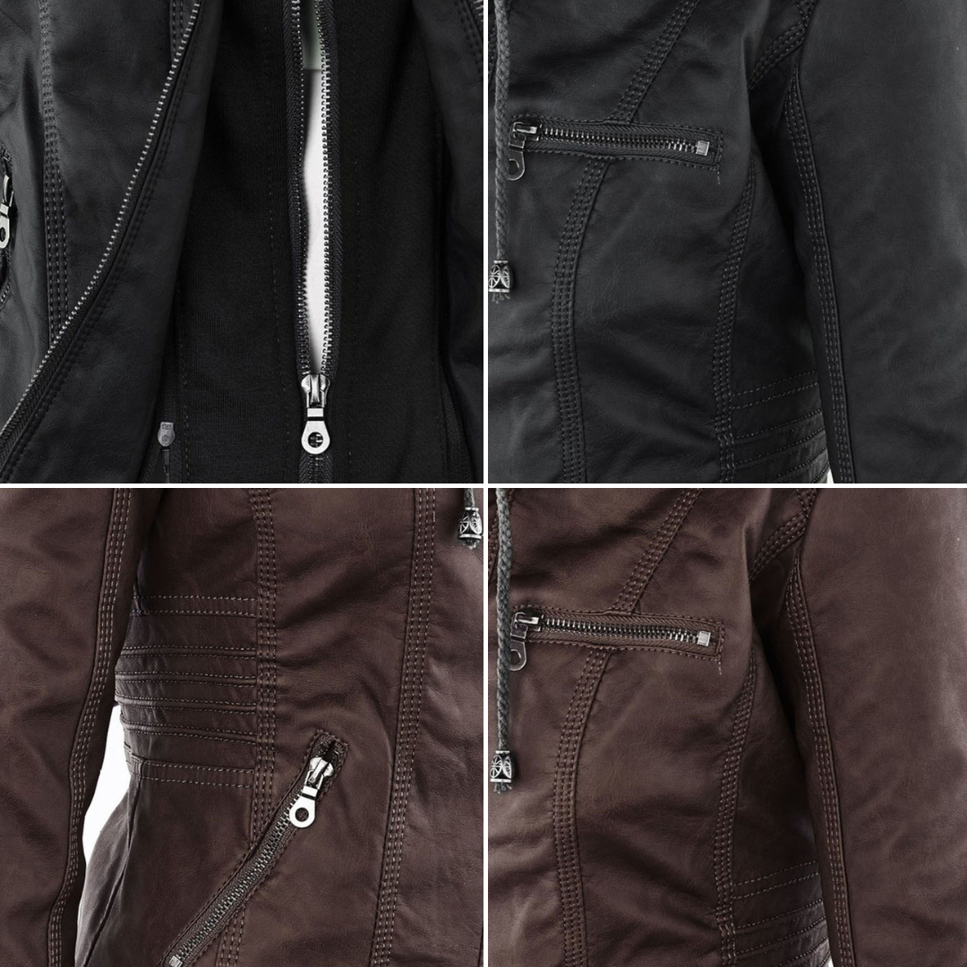 Monika | Robuste und elegante Lederjacke