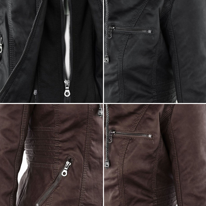 Monika | Robuste und elegante Lederjacke