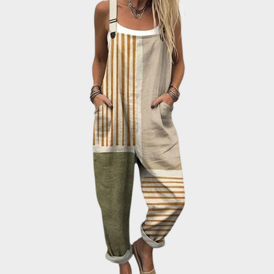 Bequeme Bedruckte Latzhose