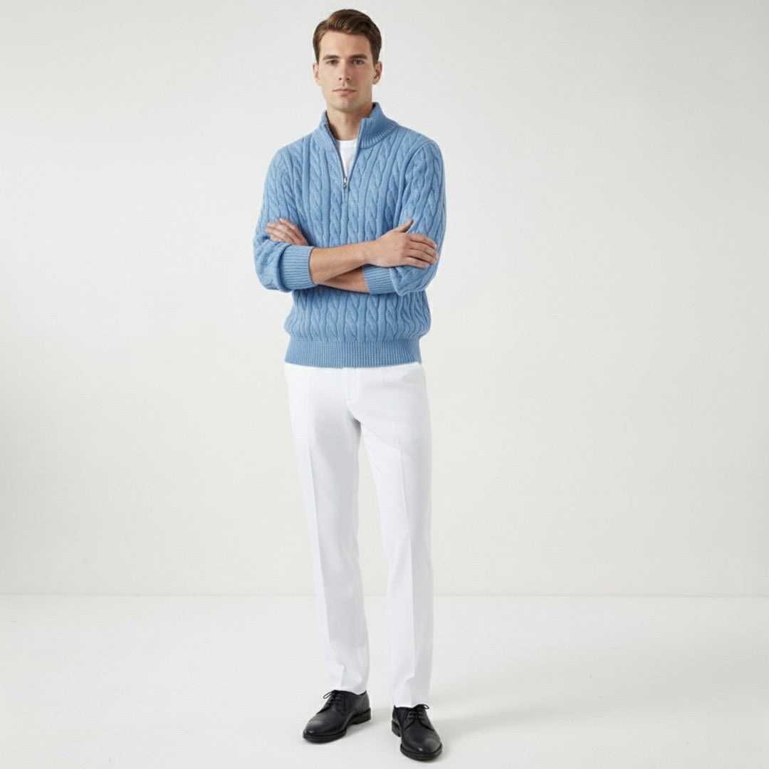 Frühlingsoutfit - Riviera-Spaziergang