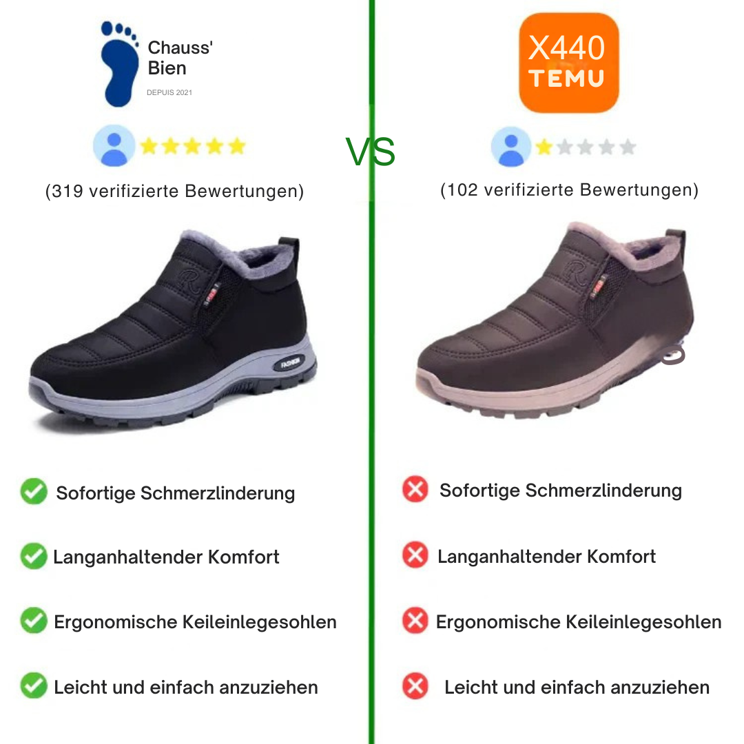 AlpenNord™ | Winter-Wanderschuhe mit orthopädischem Komfort