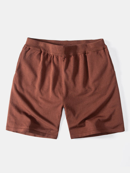 Paisley Knopf-Down Strickhemd & Strickshorts