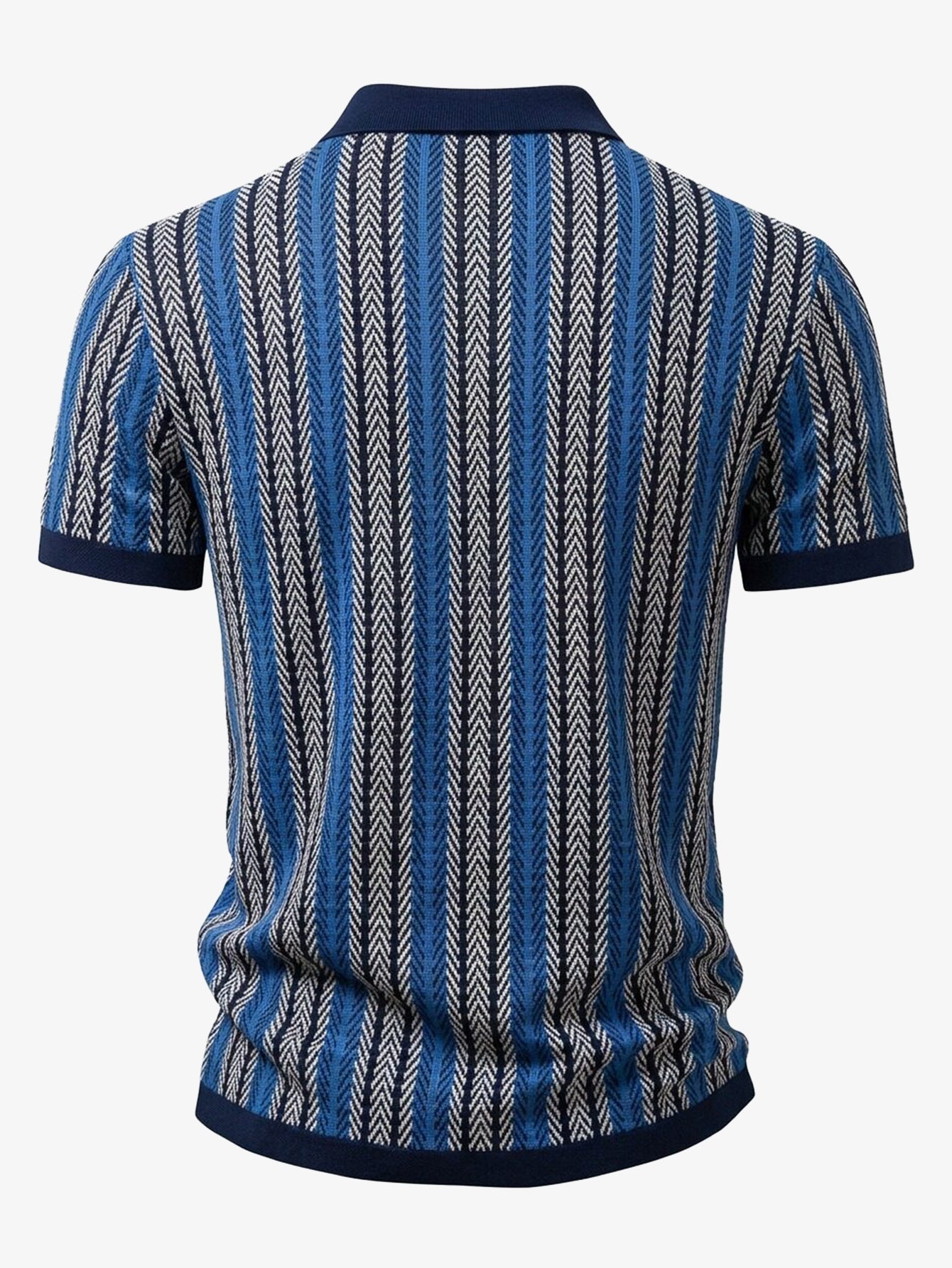 Retro Geometrisches Strickshirt