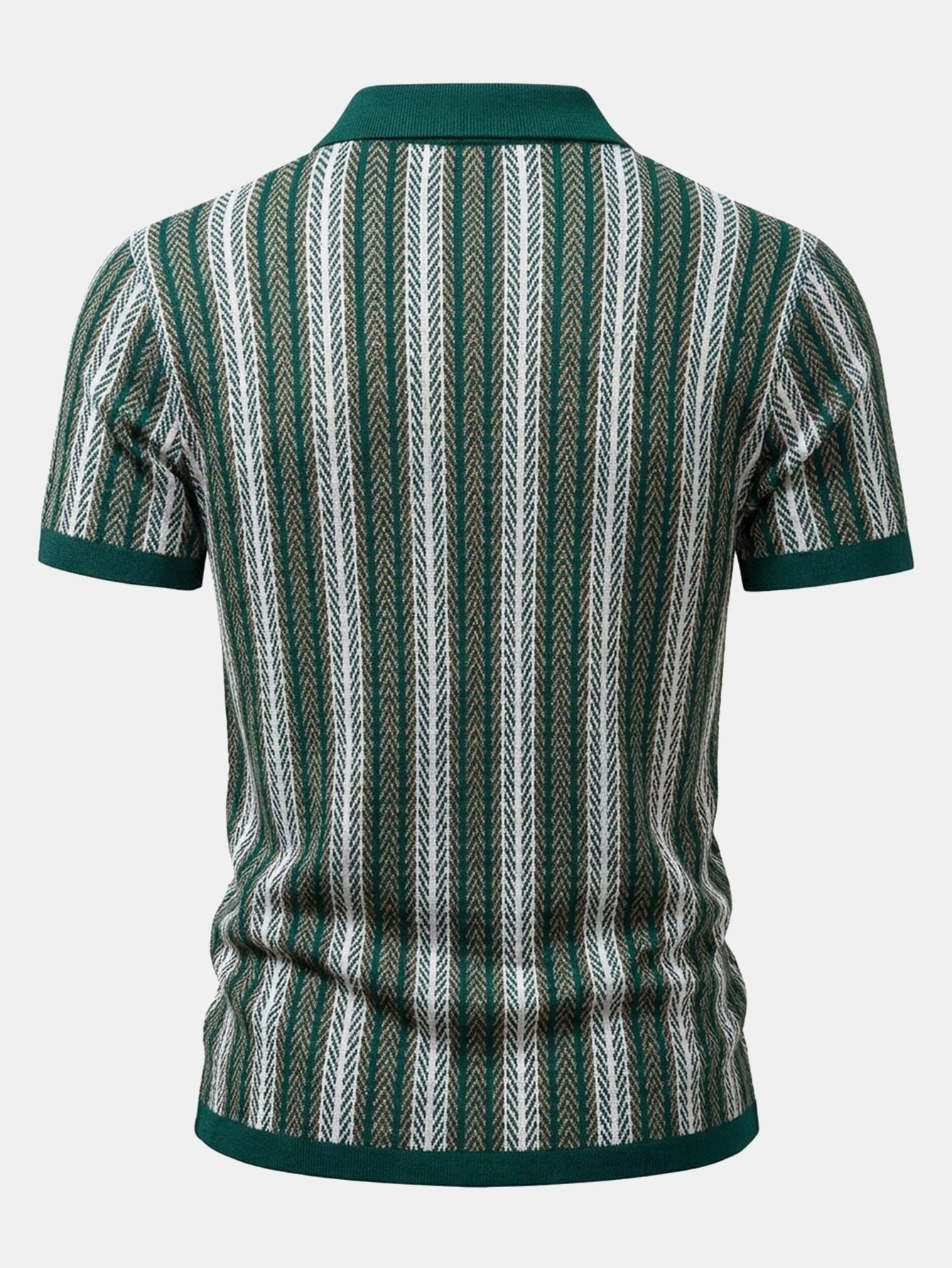 Retro Geometrisches Strickshirt