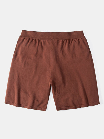 Paisley Knopf-Down Strickhemd & Strickshorts