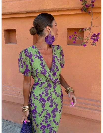 Lieke™ - Bunte Sommerdruckkleid