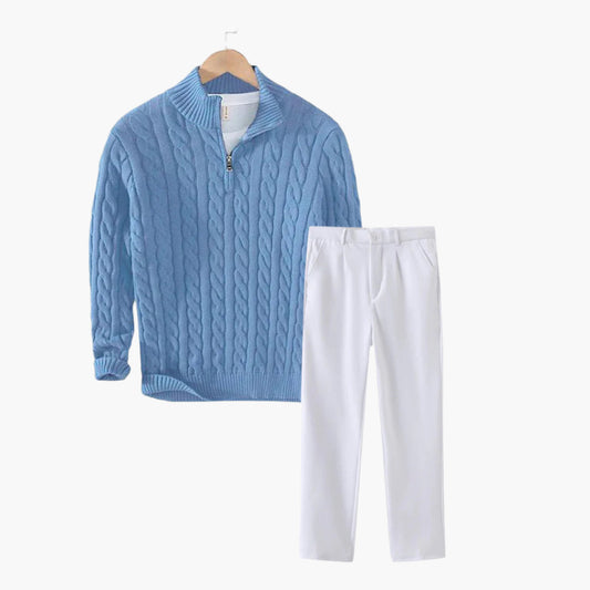 Frühlingsoutfit - Riviera-Spaziergang
