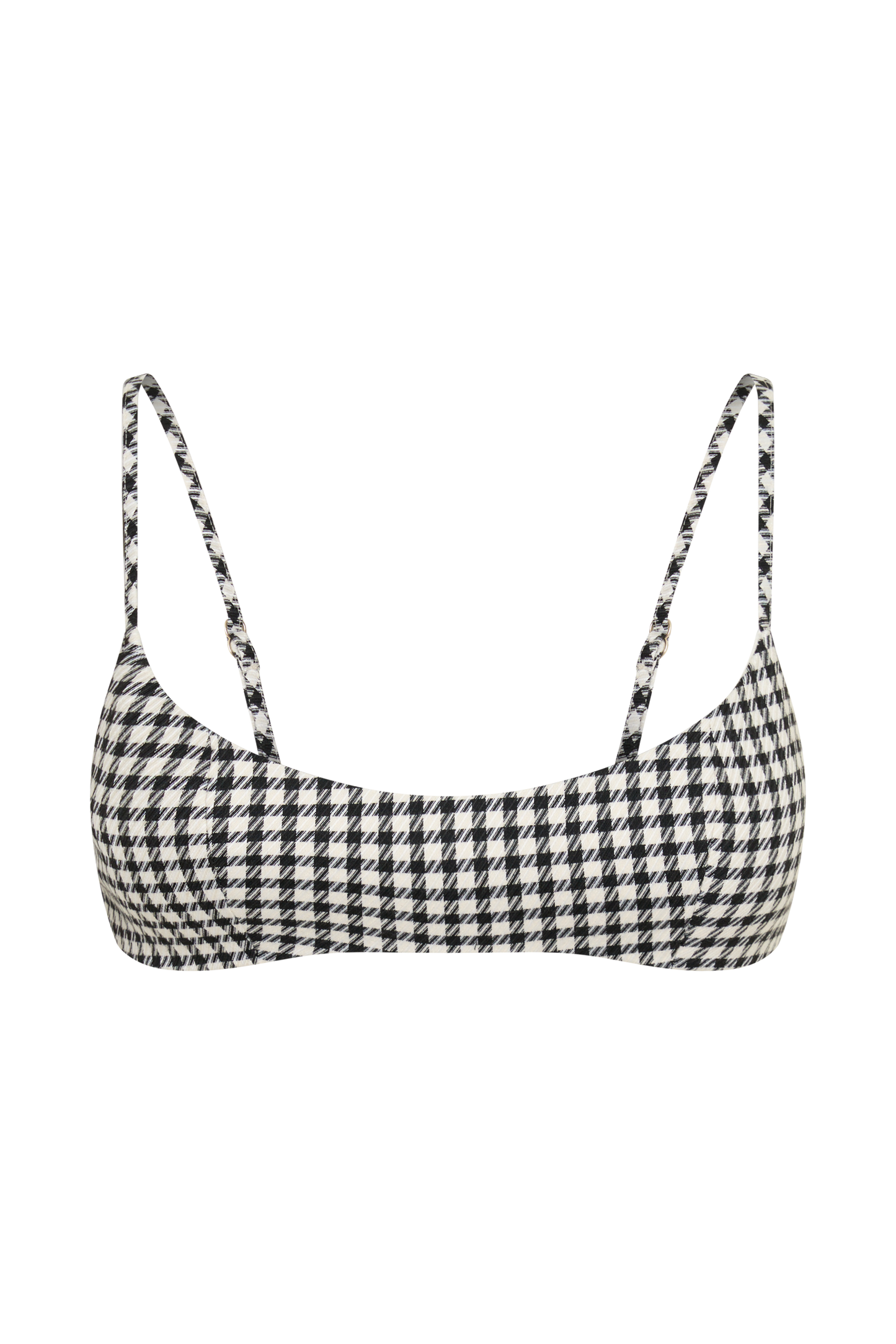 Amelie Tweed Bralette - Hahnentritt