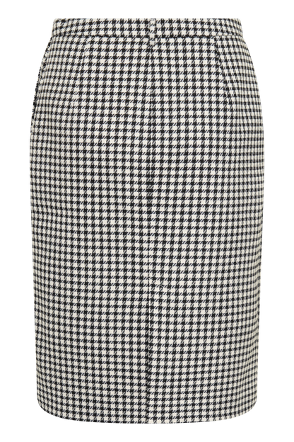 Amelie Tweed Midi-Rock - Hahnentritt