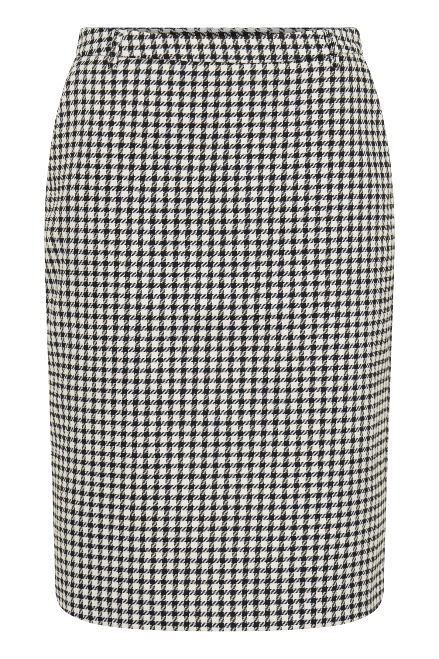 Amelie Tweed Midi-Rock - Hahnentritt