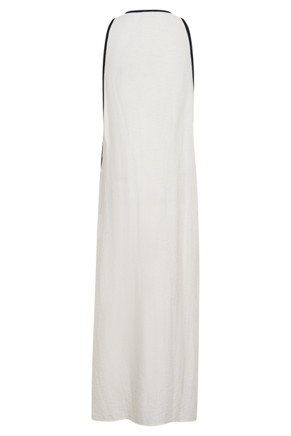 Arcadia Crossover Coverup Maxi Kleid - Weiß