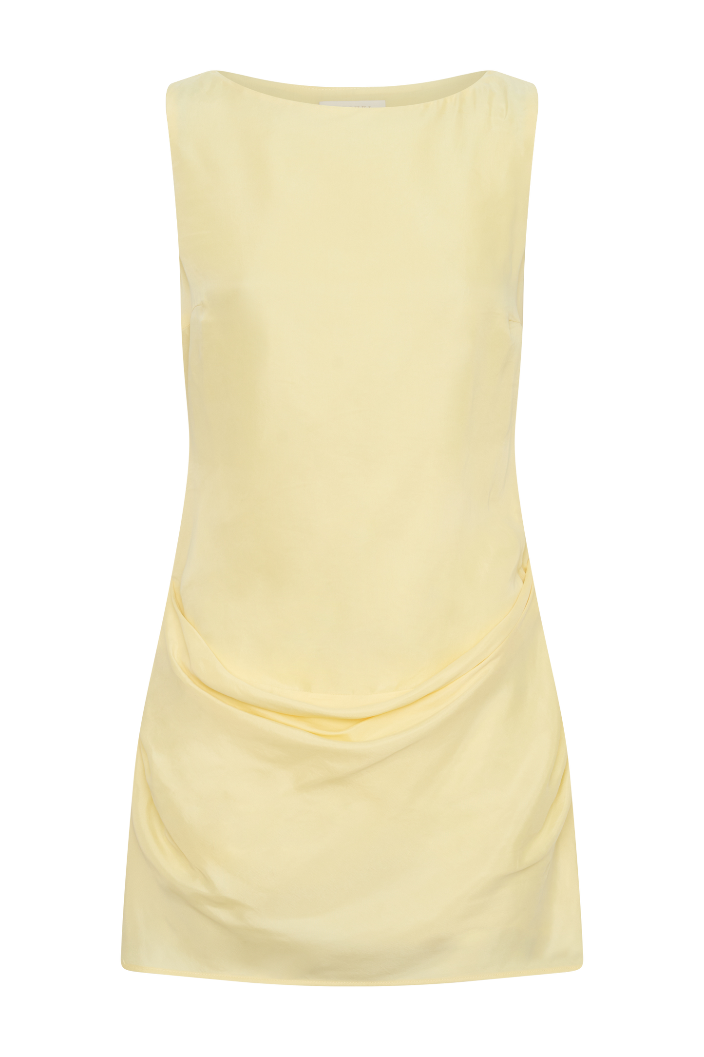 Bexley Drapiertes Mini-Kleid - Butter