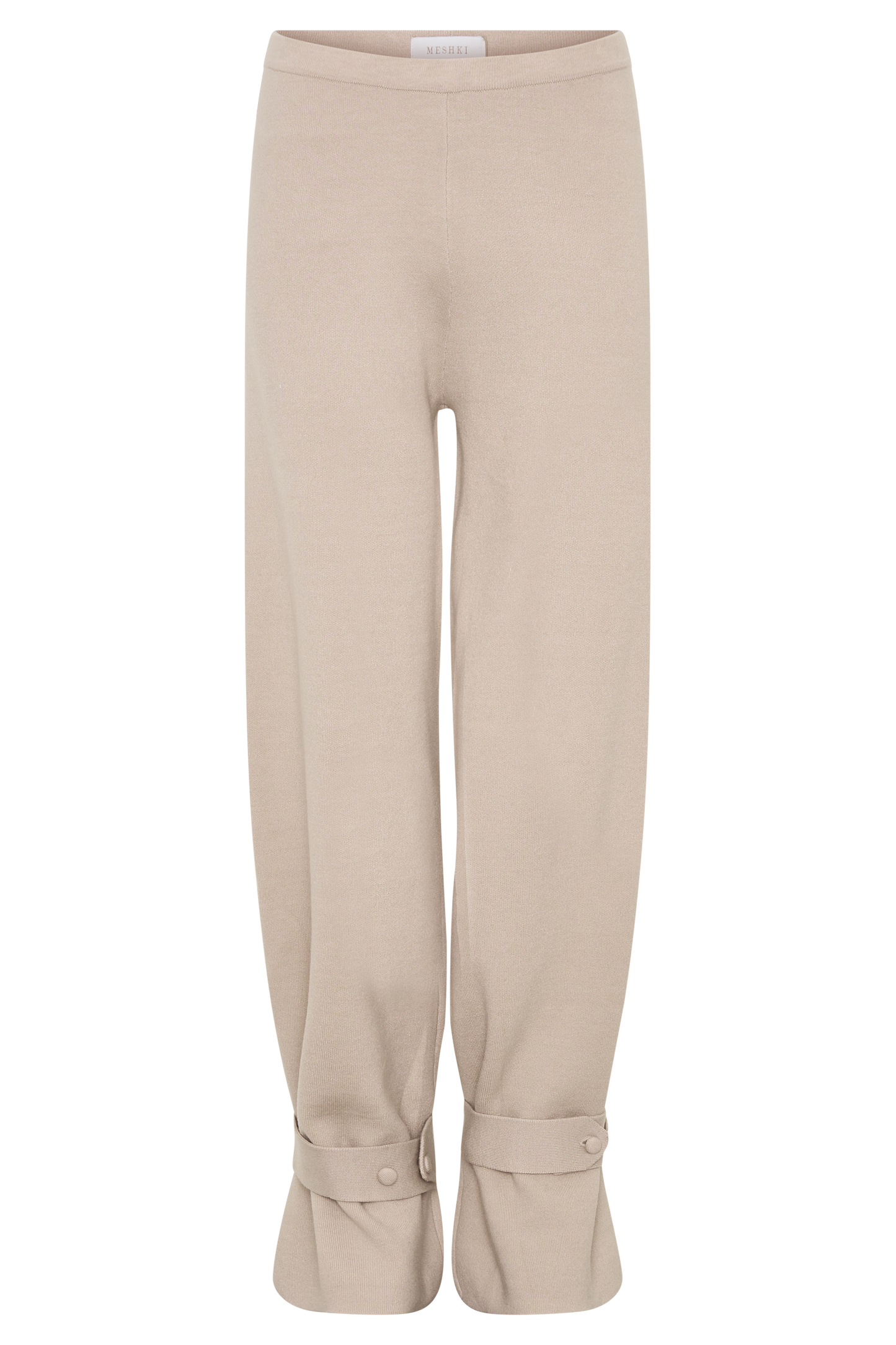 Blaine Strickbundweite Hosen - Hafer Melange