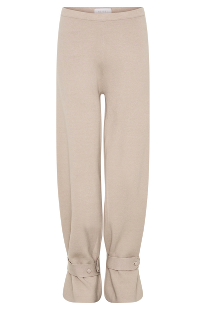 Blaine Strickbundweite Hosen - Hafer Melange