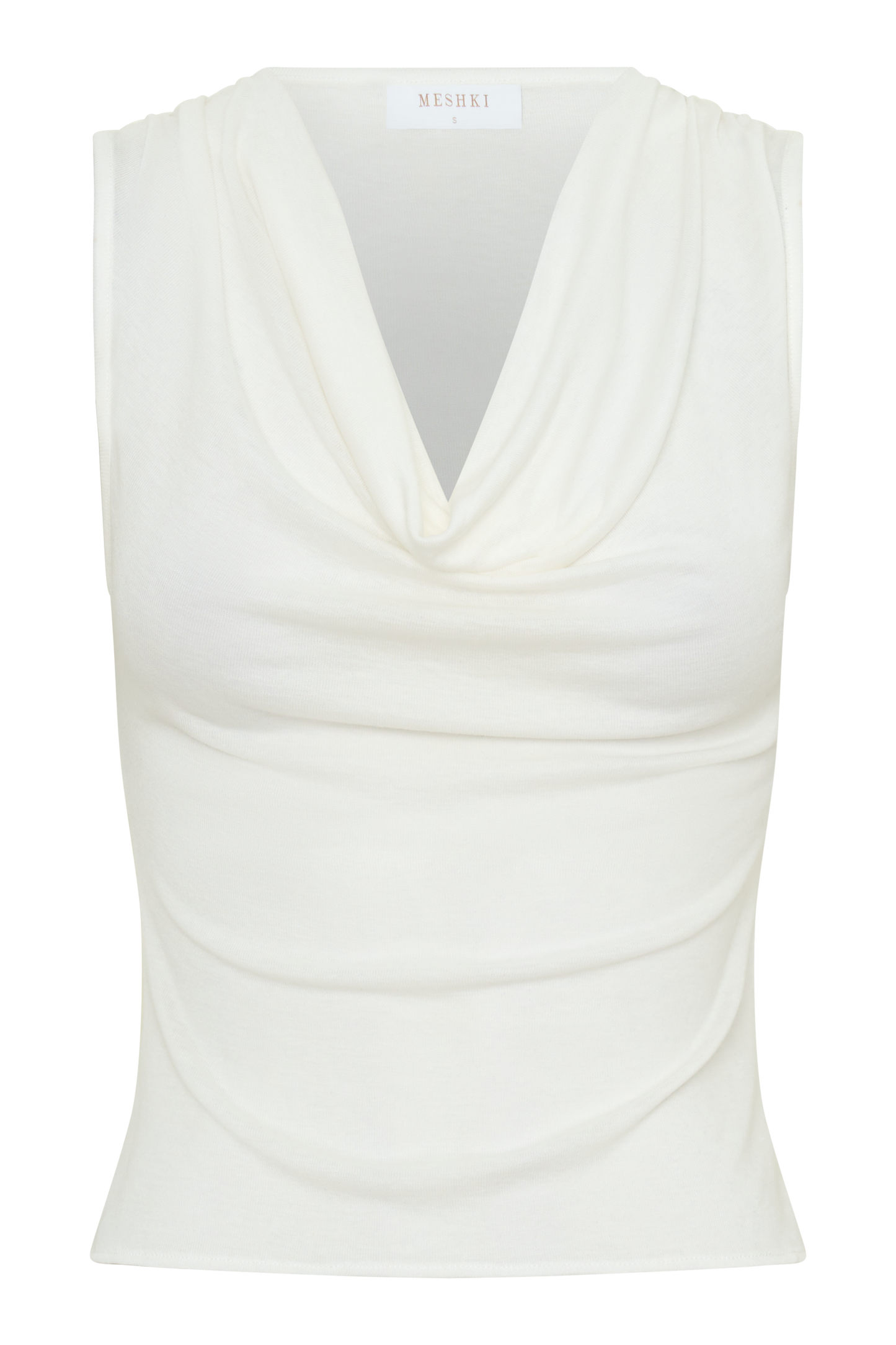 Ciaran Ärmelloses Transparentes Top - Elfenbein