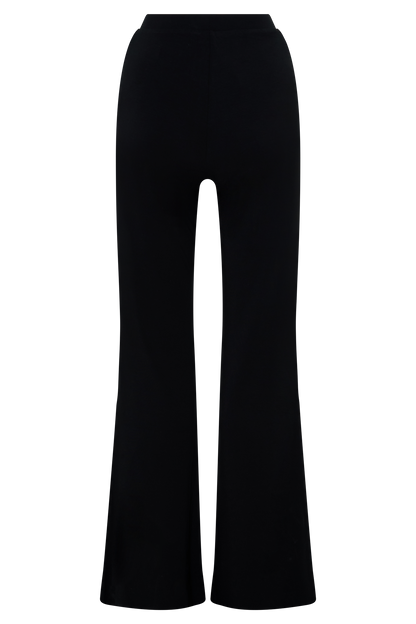 Jemma Flare Leg Pants - Schwarz