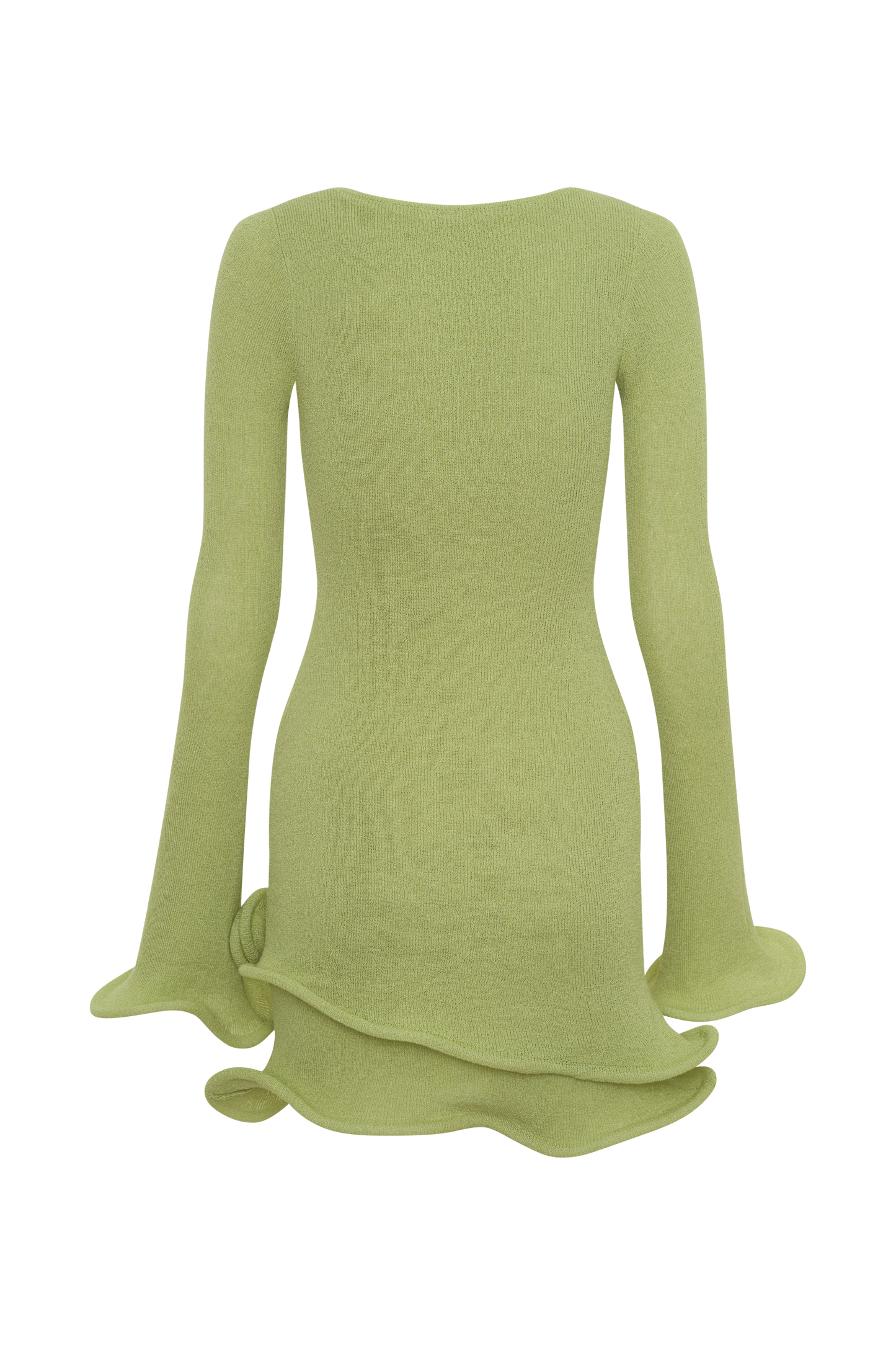 Samira Strick Mini-Kleid mit langen Ärmeln - Helloliv