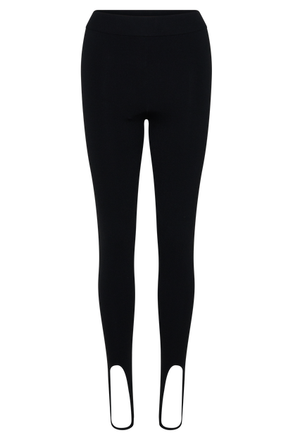 Valerie Stirrup Leggings - Schwarz