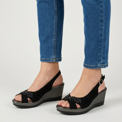 Gelsomina - Komfortsandale für Damen mit Absatz