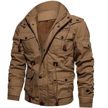 AlpenNord™ | Herren-Bomberjacke mit Fleece-Futter