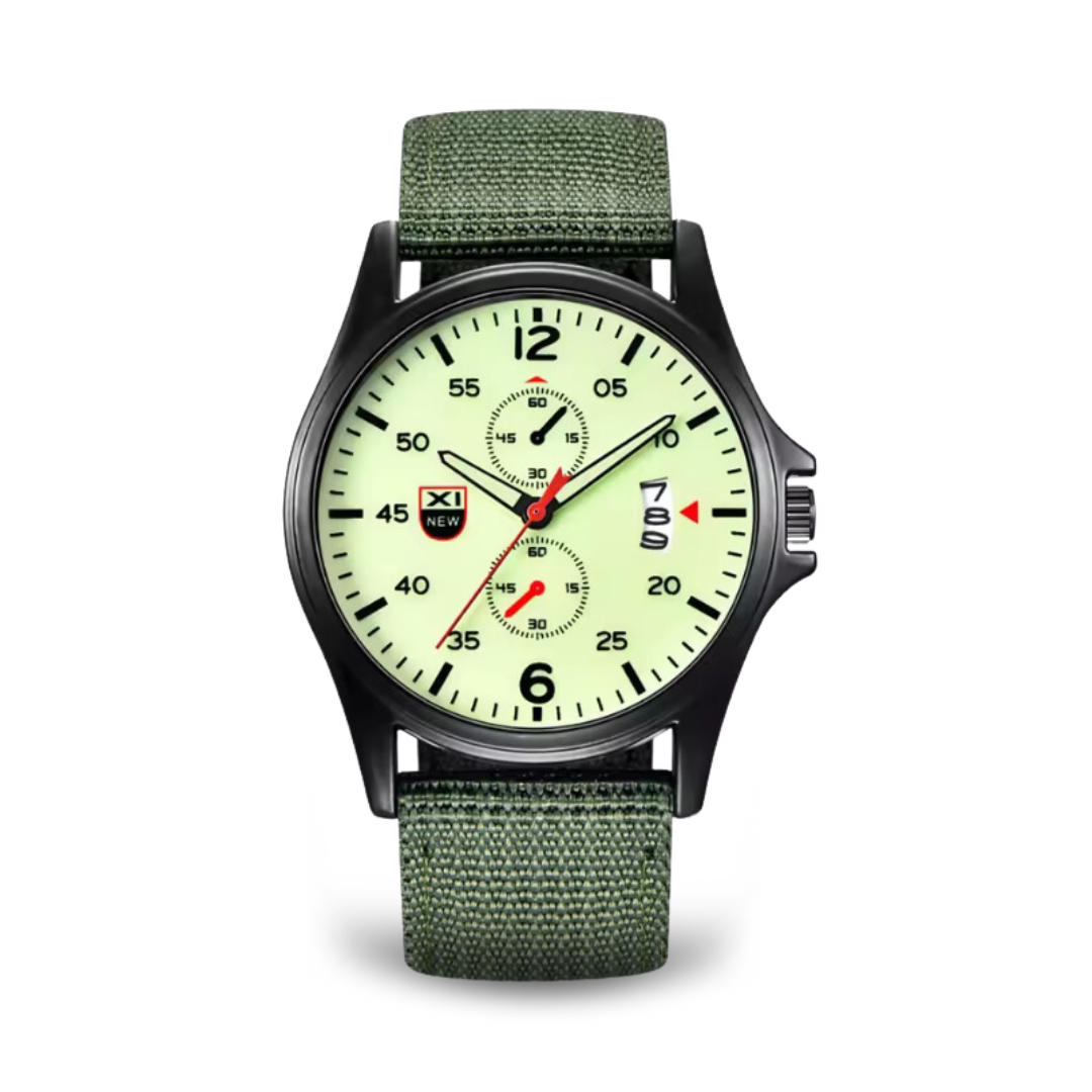 AlpenNord™ | Sportliche Militär-Quartz-Uhr