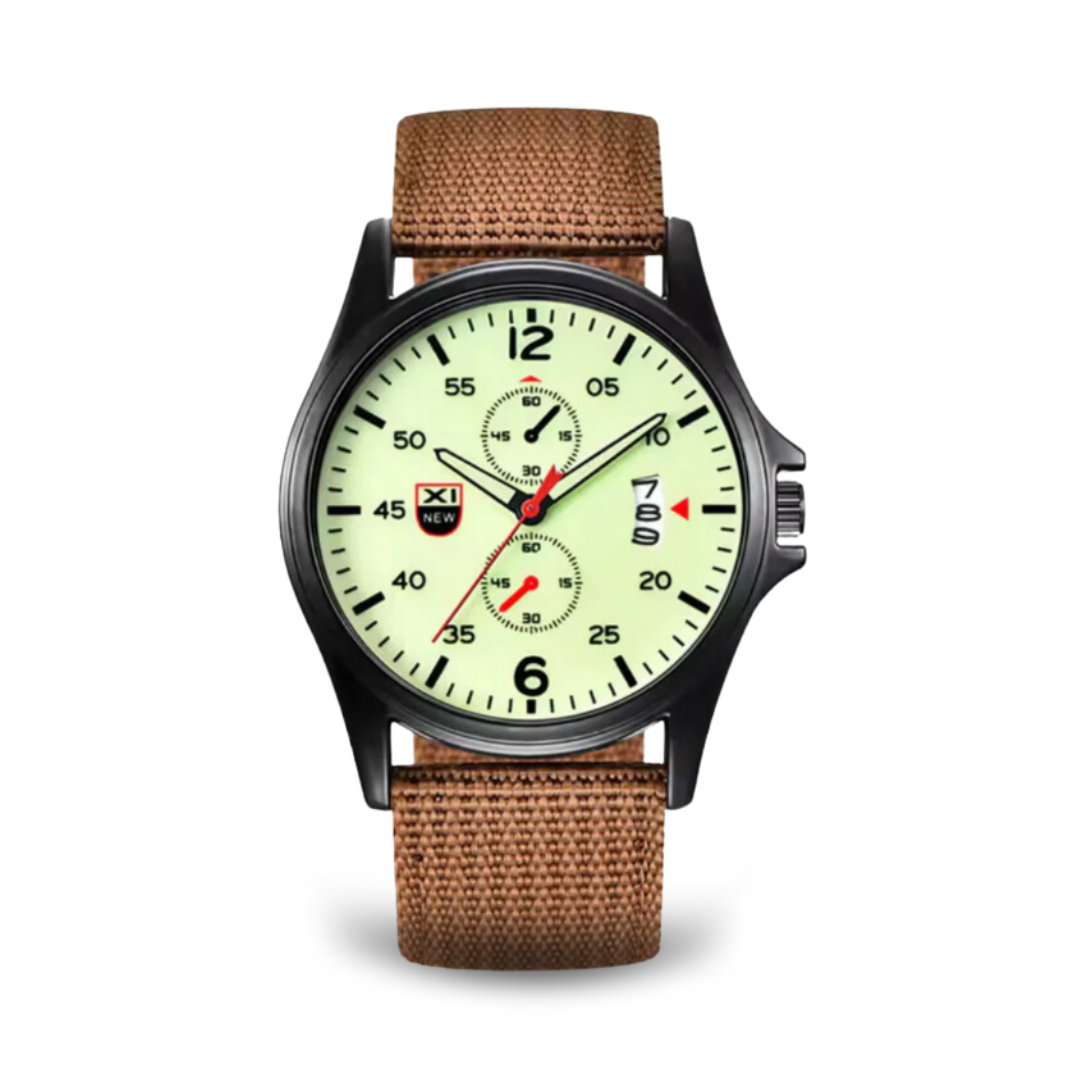AlpenNord™ | Sportliche Militär-Quartz-Uhr