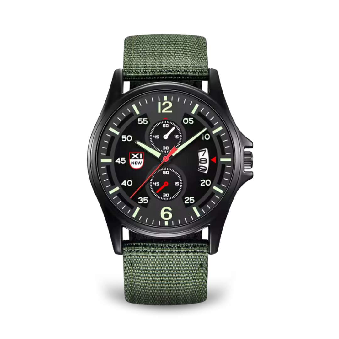 AlpenNord™ | Sportliche Militär-Quartz-Uhr