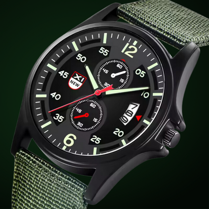 AlpenNord™ | Sportliche Militär-Quartz-Uhr