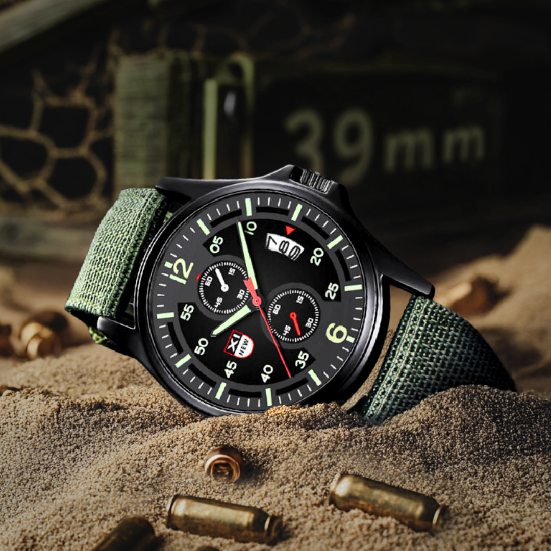 AlpenNord™ | Sportliche Militär-Quartz-Uhr