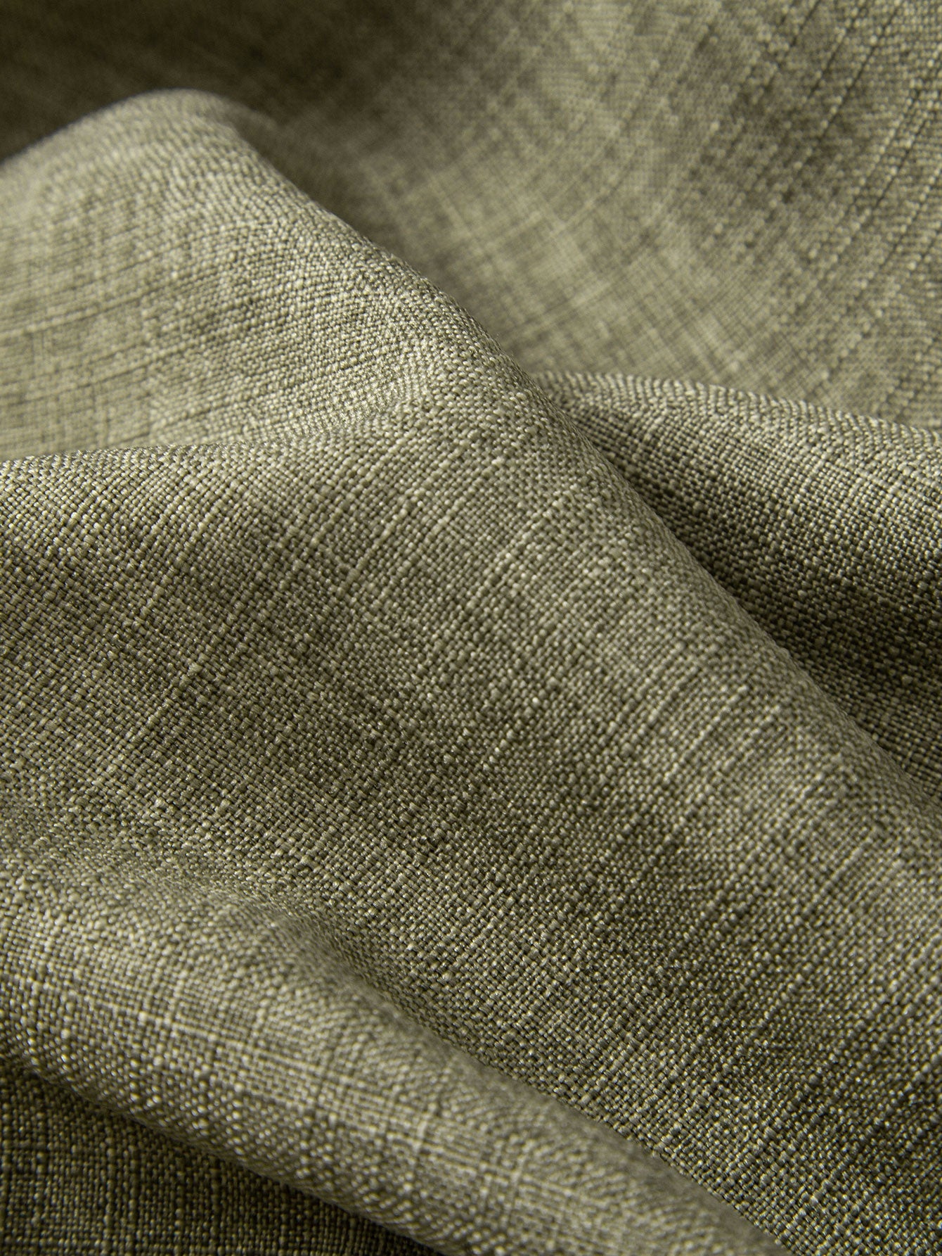 Leinen-Look Knopfhemd & Gerade geschnittene Leinenhose