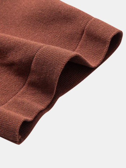 Paisley Knopf-Down Strickhemd & Strickshorts
