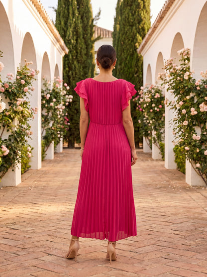 Seraphina | Elegantes Maxikleid mit Knotentaille