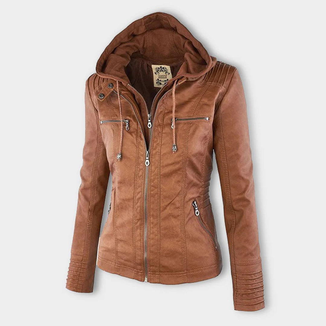 Monika | Robuste und elegante Lederjacke