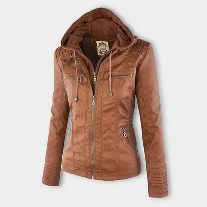 Monika | Robuste und elegante Lederjacke