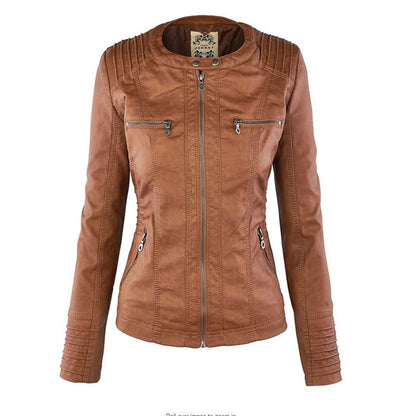 Monika | Robuste und elegante Lederjacke